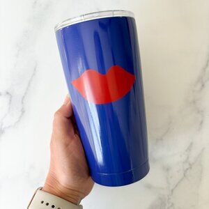 Clare V Anthropologie Francophile Red Kiss Cup Mug Thermal